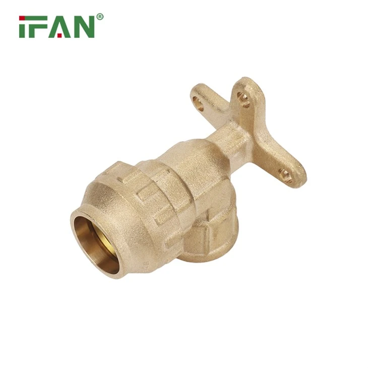 Brass PE Seated Elbow