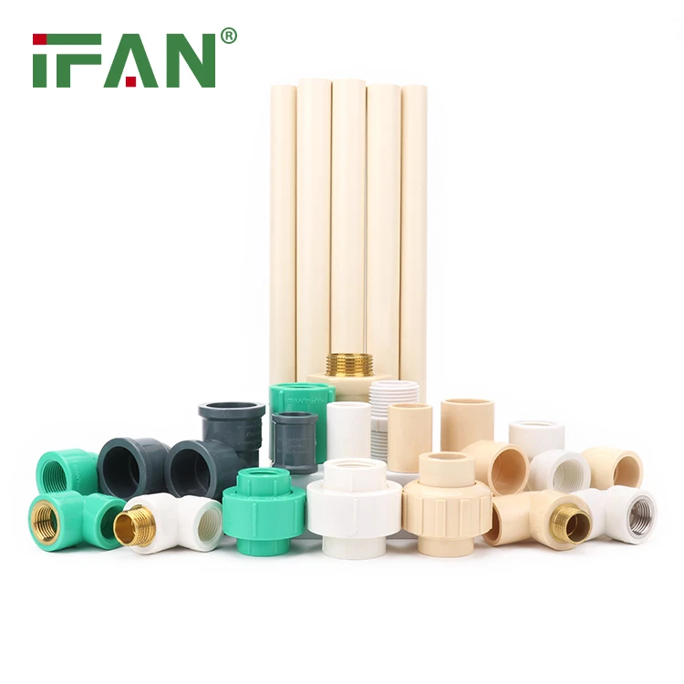 PVC pipe and fittings